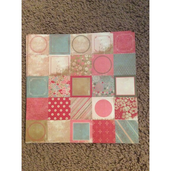8X8 Scrapbooking Papers/Stickers/Embellishments B12 - Picture 3 of 9
